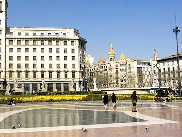 Izaila Plaza Catalunya Hotel Barcelona Bagian luar foto